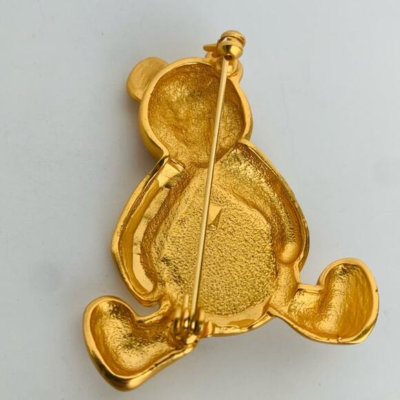 Vintage Teddy Bear Brooch - Picture 4 of 8